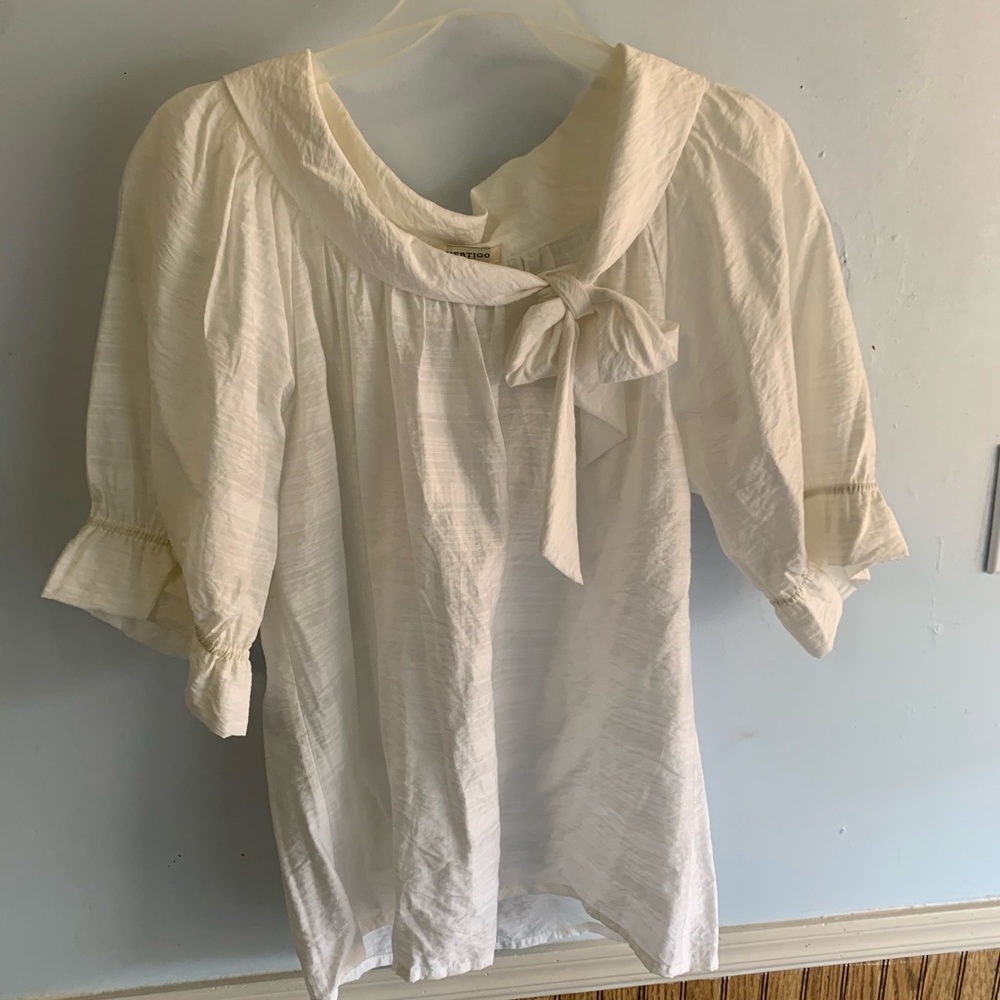 Elegant White Women's Top
